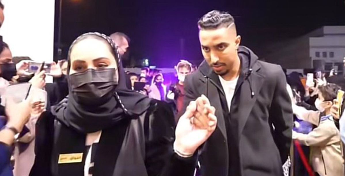 سالم الدوسري وزوجته