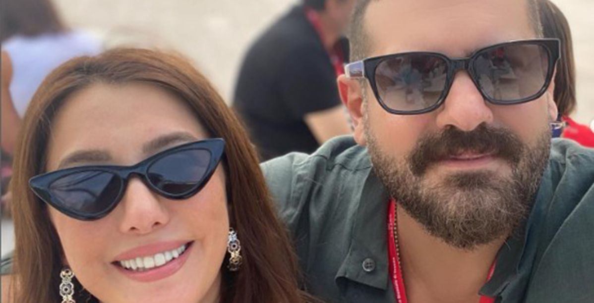 كندة علوش وزوجها