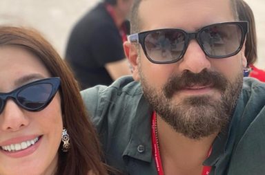 كندة علوش وزوجها