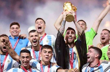 فوز منتخب الأرجنتين بكأس العالم 2022