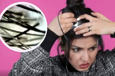 بالفيديو، خلطة تقشير وتنظيف فروة الرأس