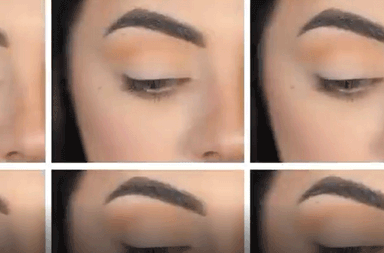بالفيديو، طريقة دمج ظلال العيون