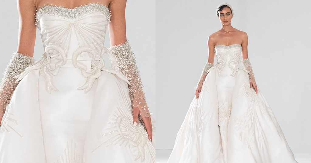 فستان زفاف جوليان فورنييه لربيع وصيف 2023