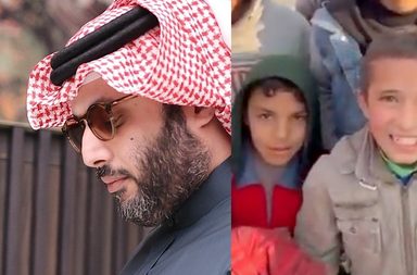 تركي آل الشيخ يبحث عن طفل سوري يتيم لتلبية أمنيته