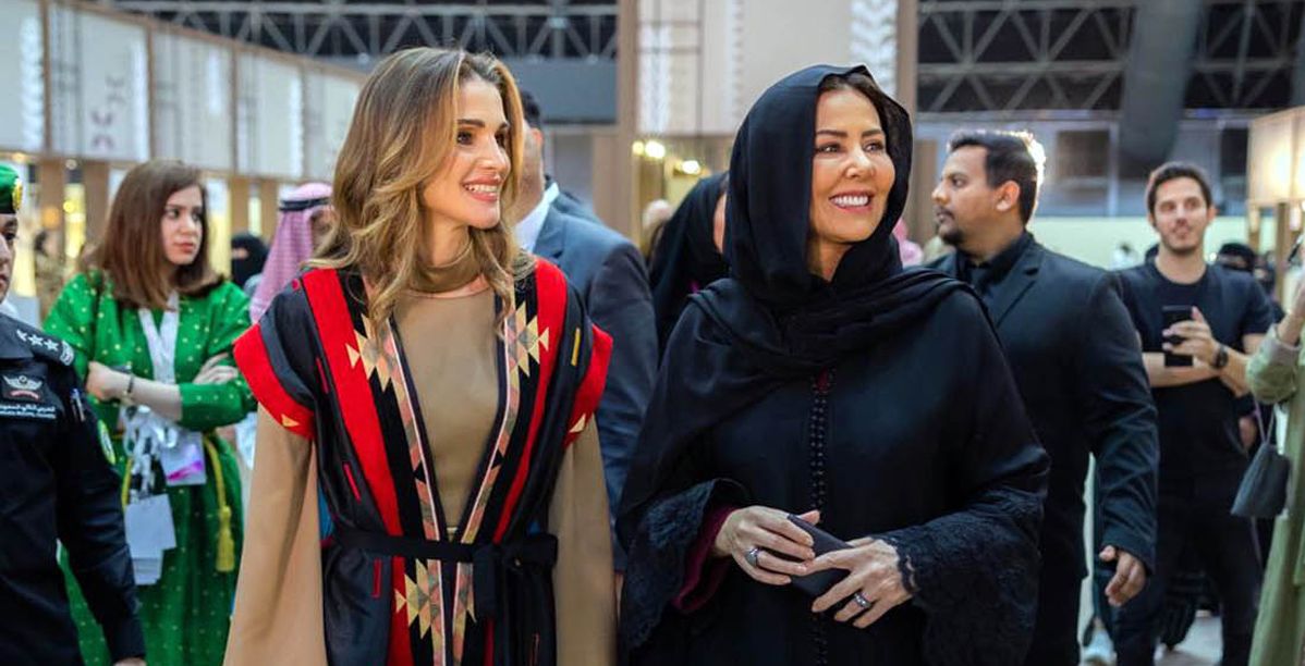 الملكة رانيا العبد الله تفتح معرض بساط الريح الـ 22 في جدة بمشاركات عربية ودولية