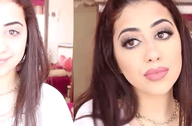 بالفيديو، ماكياج كيلي جينر