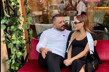 رامي عياش وزوجته