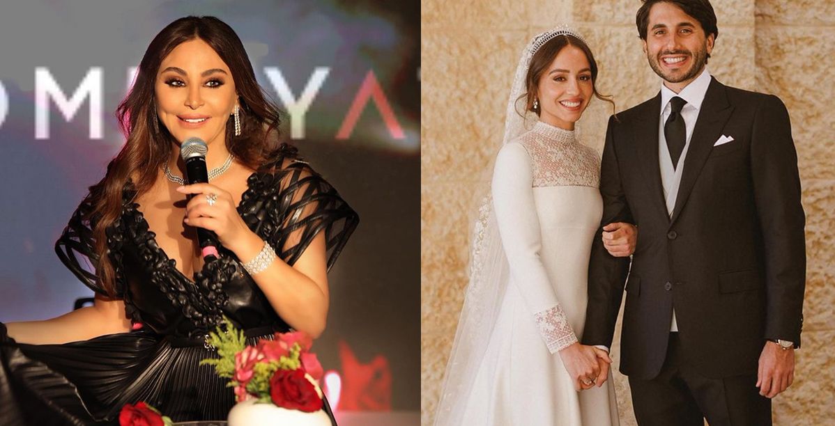 كواليس أغنية اليسا لزفاف الاميرة ايمان