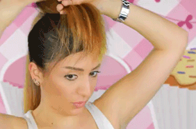 بالفيديو، غرة قصيرة بشعرك الطويل