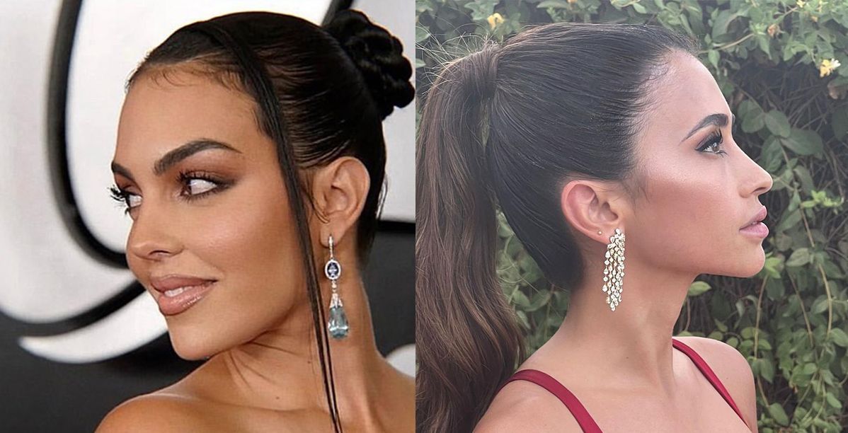 زوجة ميسي بدون مكياج