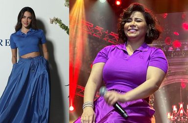 شيرين عبد الوهاب في حفلها في دبي