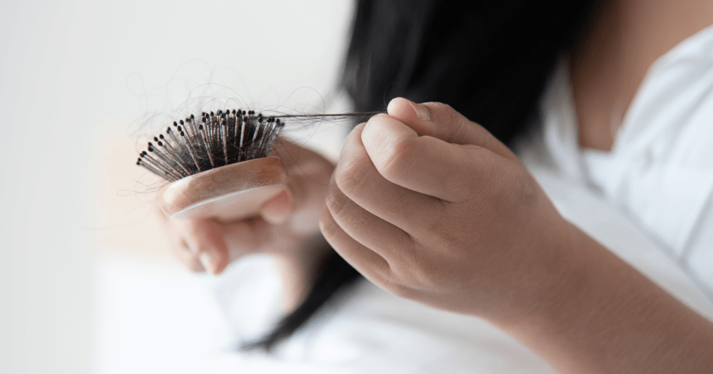 عوارض تساقط الشعر