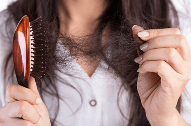 متى يكون تساقط الشعر خطير
