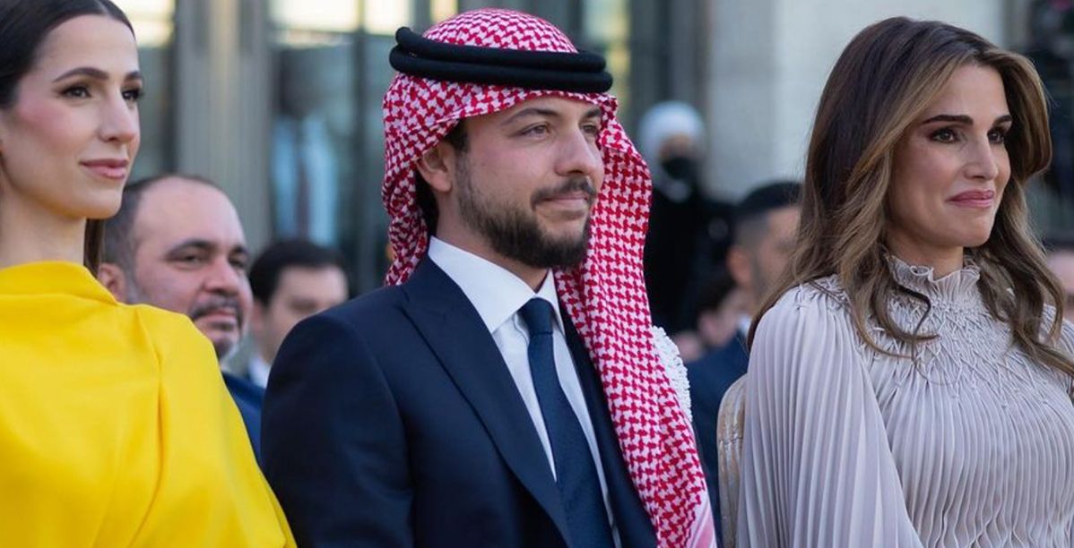 الملكة رانيا تستعيد ذكريات الامير الحسين قبل زفافه