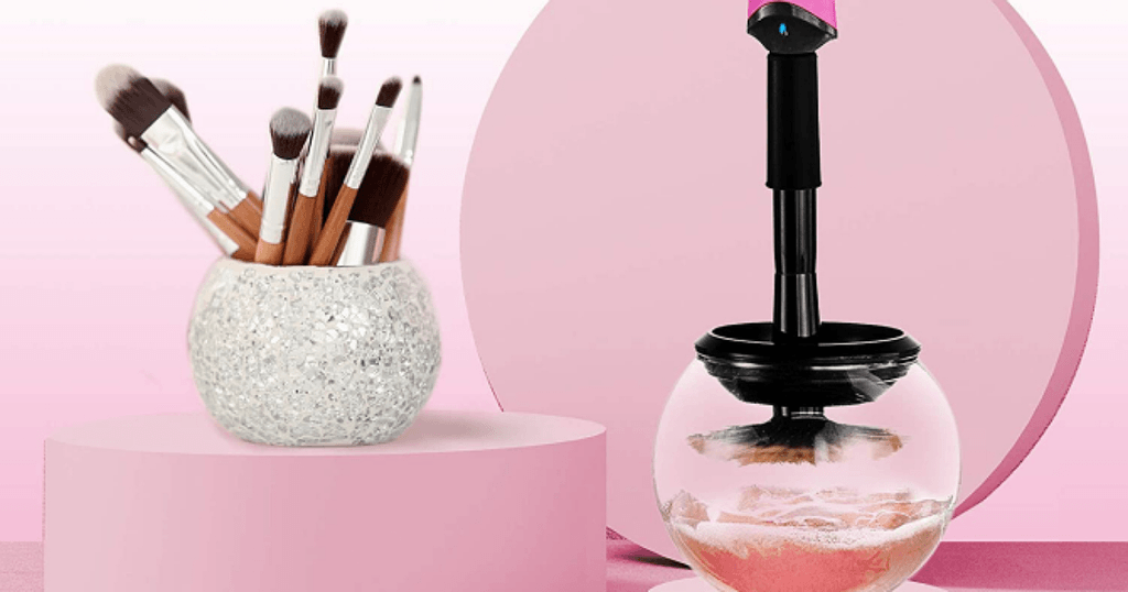 جهاز تنظيف فرش المكياج