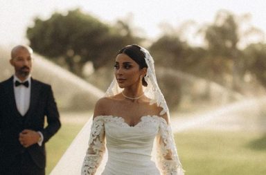الممثلة السعودية العنود سعود تبرز بإطلالة زفافها الخلابة على السوشال ميديا