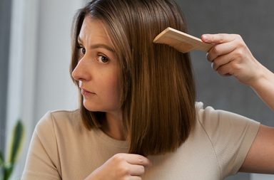 بودرة تكثيف الشعر