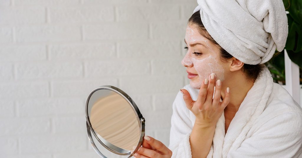 طريقة تقشير البشرة