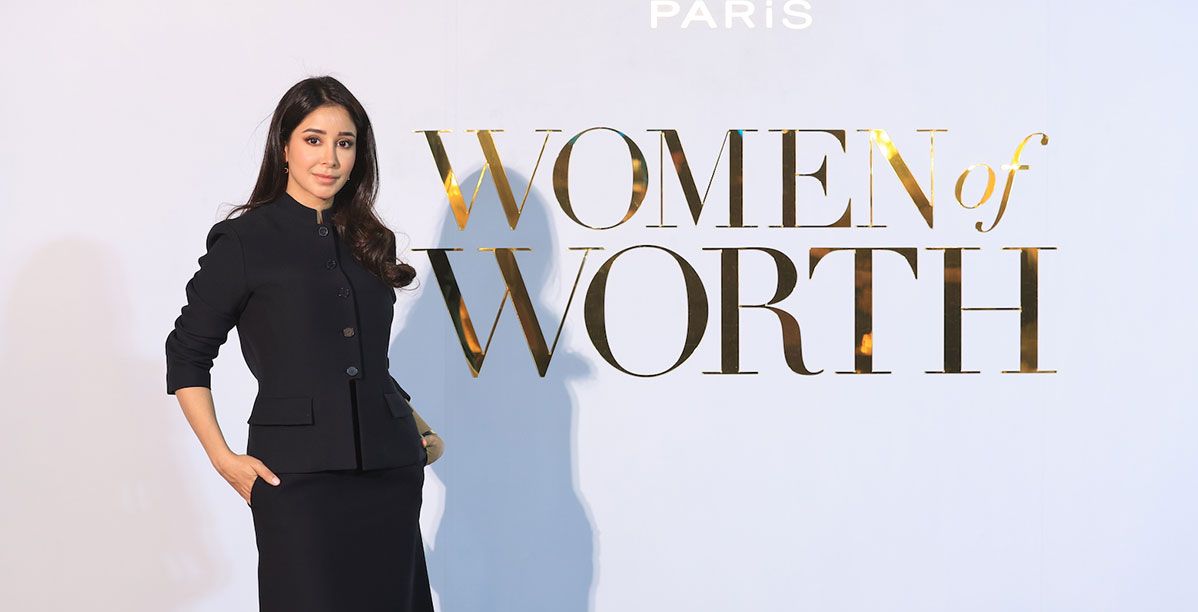 ياسمينة تقابل أسيل عمران على هامش مشاركتها في مبادرة Women of Worth