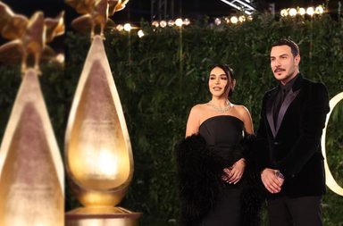 باسل خياط وزوجته