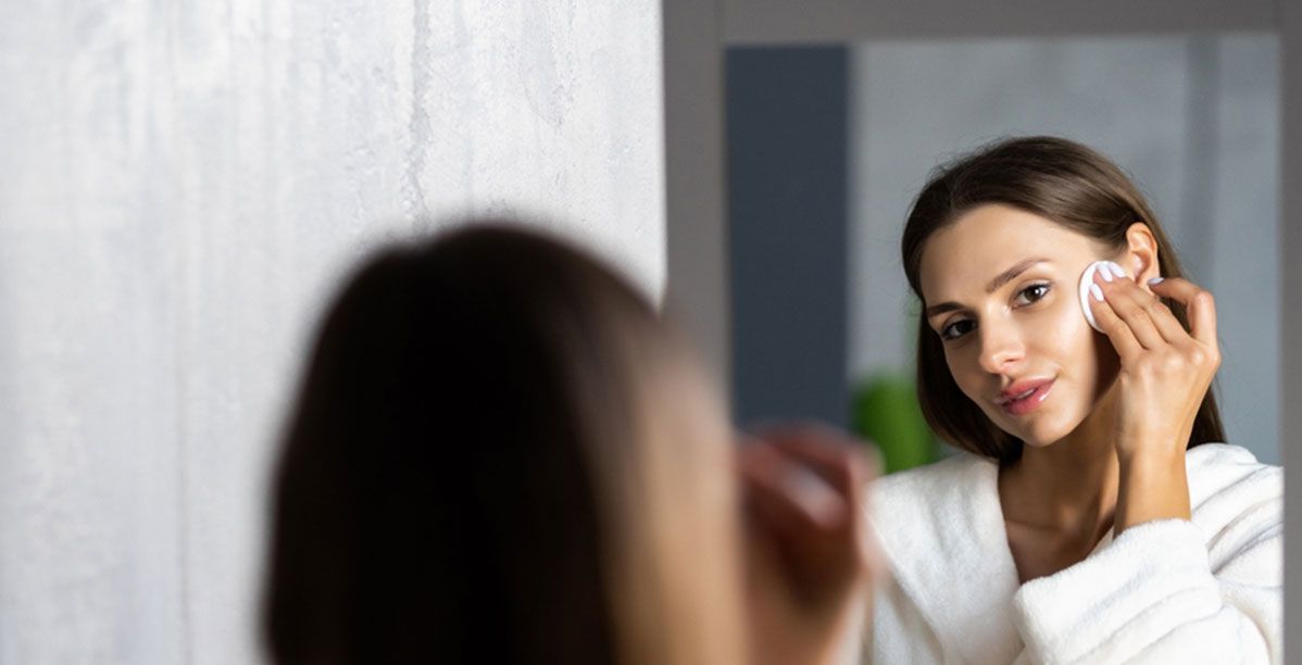 روتين العناية بالبشرة