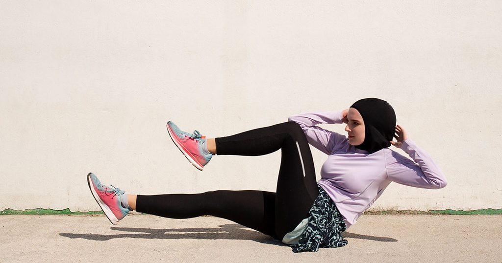 ملابس رياضية للمحجبات