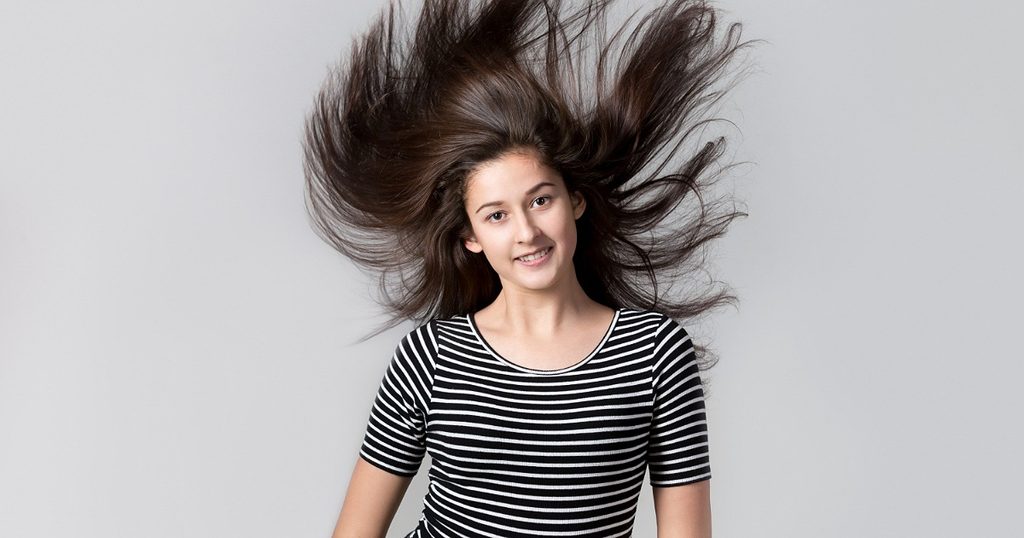 صبغ الشعر بعد البروتين