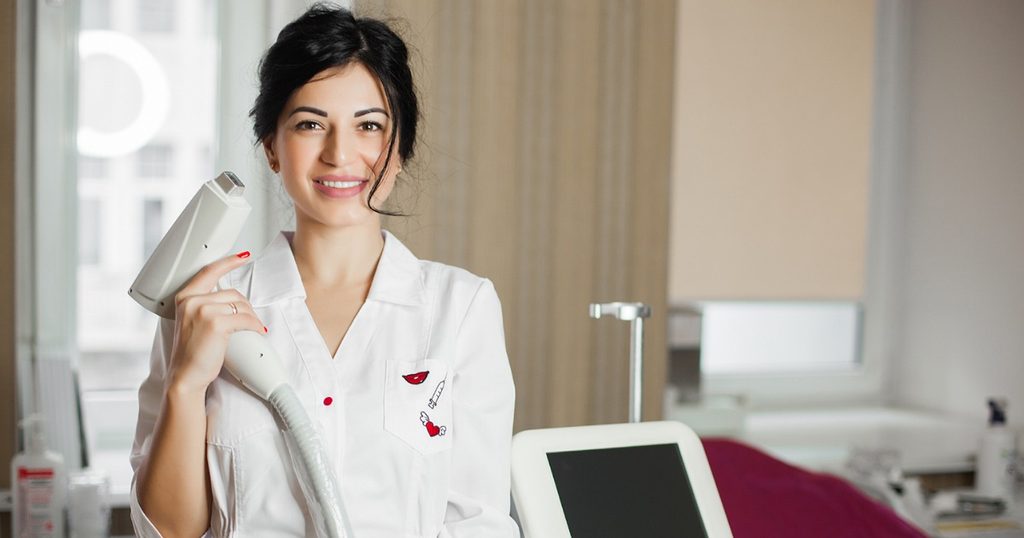 الرتوش بعد الليزر