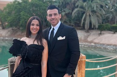 حياة دنيا سمير غانم وزوجها وأولادها