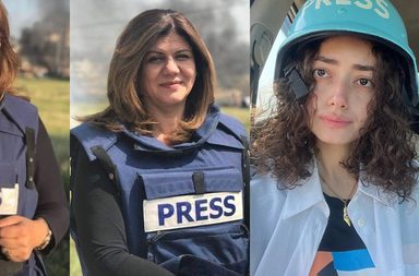صحفيات ومراسلات فلسطينيات أبدعنّ في تقديم صور الحقيقة للعالم