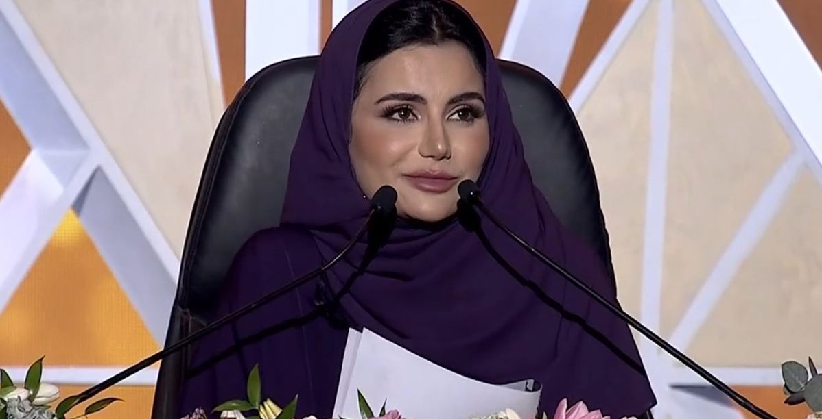 الشاعرة شموخ العقلا في أول ظهور إعلامي في معرض الرياض الدولي للكتاب