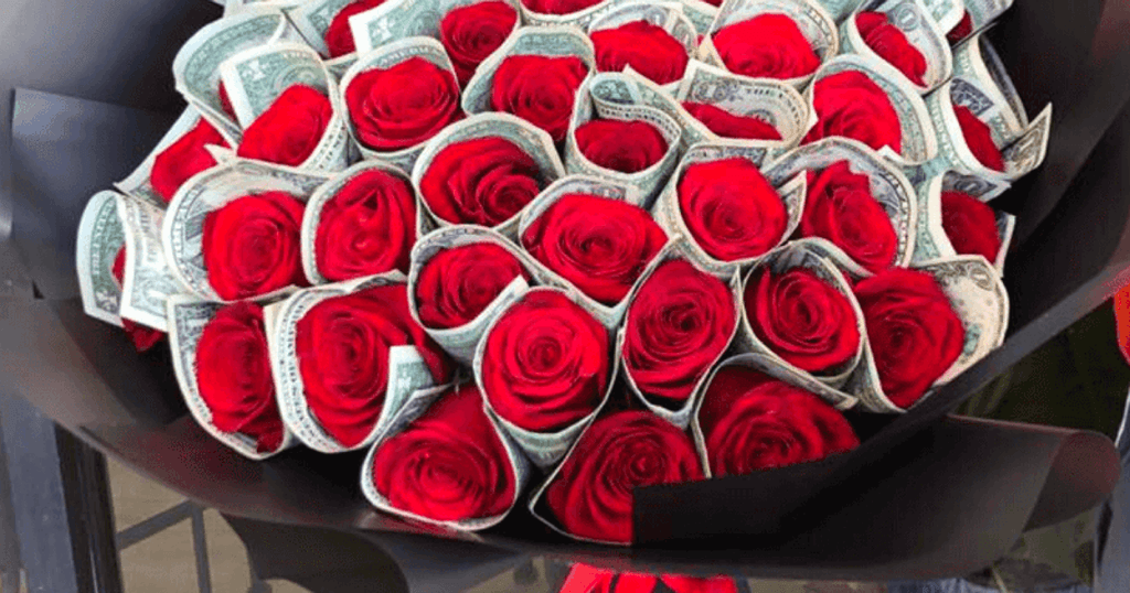 أجمل باقات فلوس