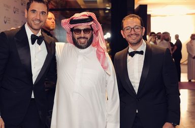 كبار النجوم والفنانين في Gala Dinner قبل انطلاق موسم الرياض