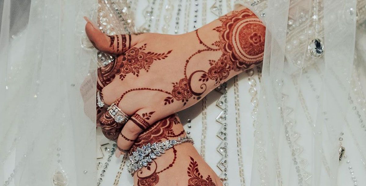 نقش حناء عروس فخم... تعرفي على أجمل الموديلات