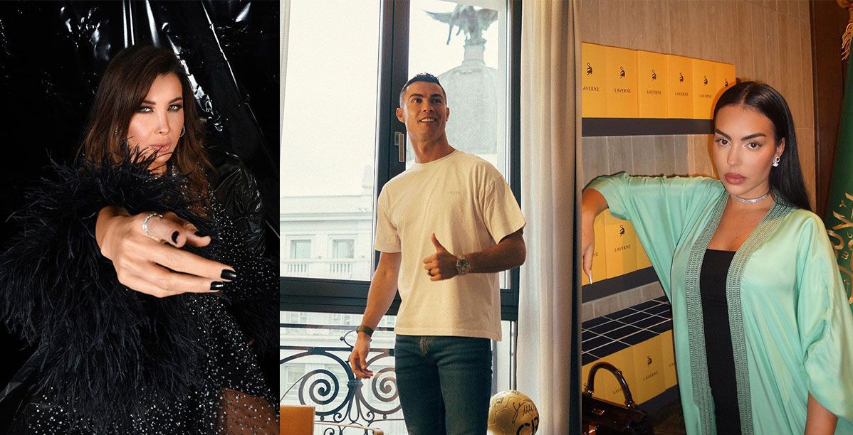 لقاء نانسي عجرم وكريستيانو رونالدو