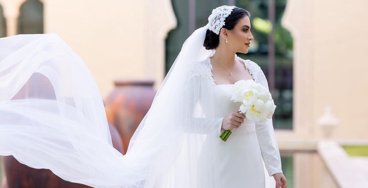 أول اللقطات والصور من حفل زفاف دانيا الشافعي