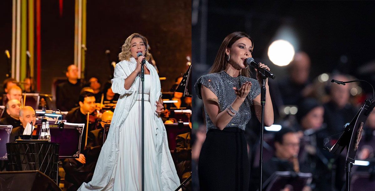فساتين النجمات في ليلة روائع بليغ حمدي