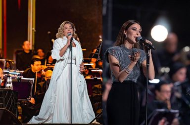فساتين النجمات في ليلة روائع بليغ حمدي