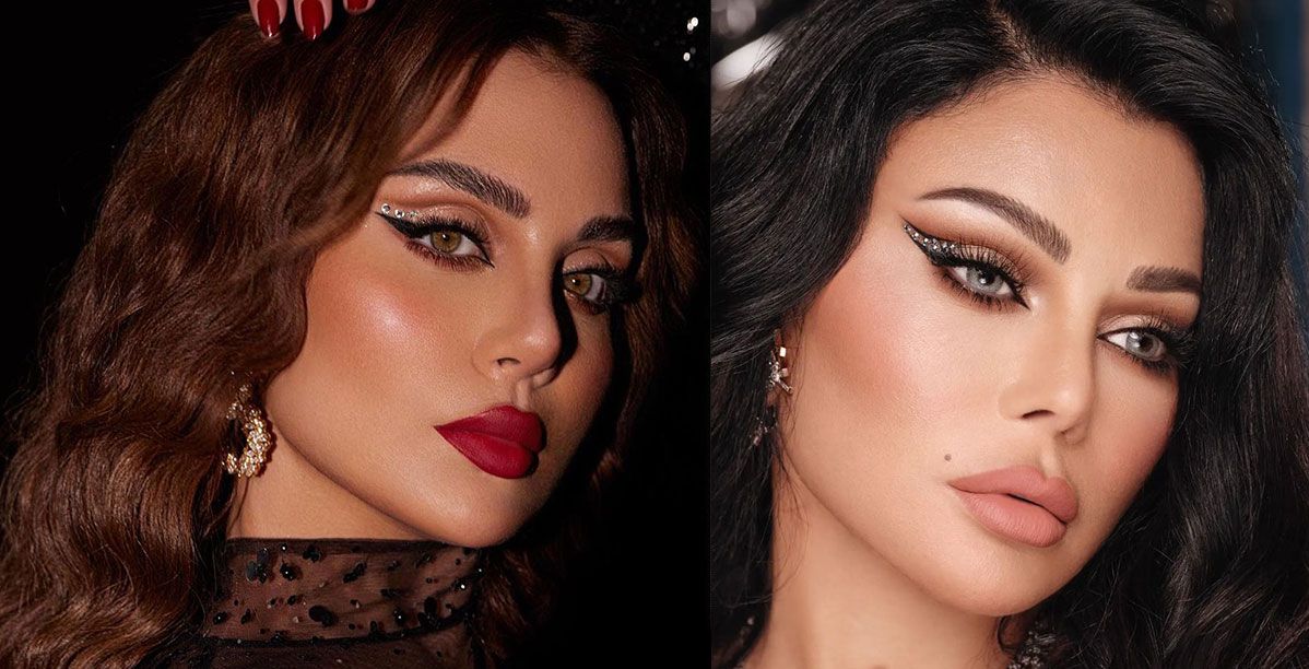 صور هيفاء وهبي وابنتها بصيحات مكياج مشابهة