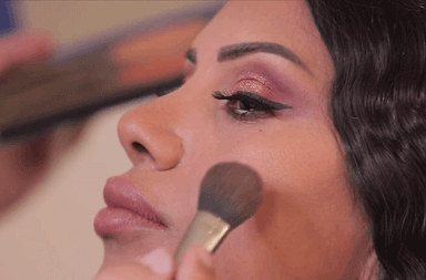 بالفيديو، مكياج من خبير التجميل نبيل مخول لصيف 2023