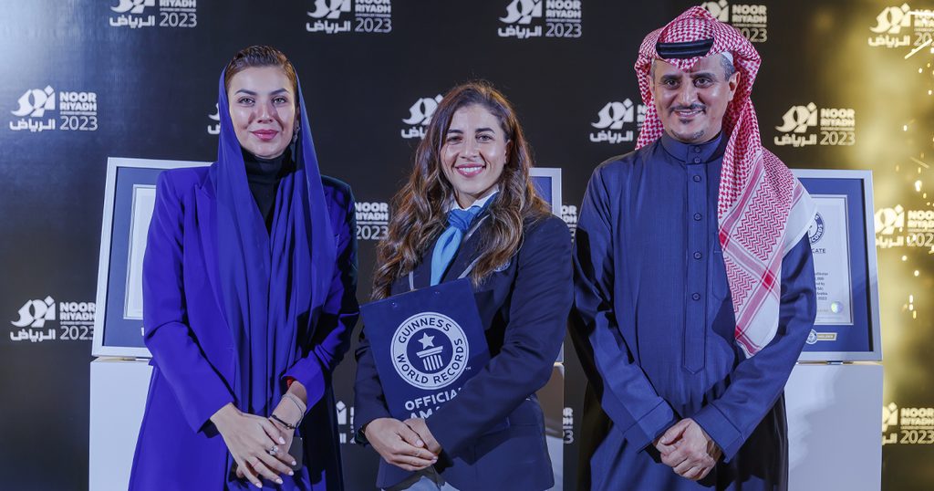 "نور الرياض" يحقق 6 أرقام قياسية عالمية جديدة للعام الثالث على التوالي