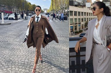 إطلالات لنجمات ستجعلك تعشقين ارتداء البدلة