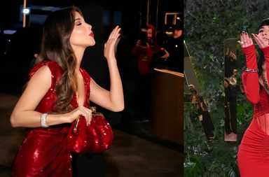 نانسي عجرم وزينة مكي تكرران إطلالات سيرين عبد النور في Joy Awards 2024