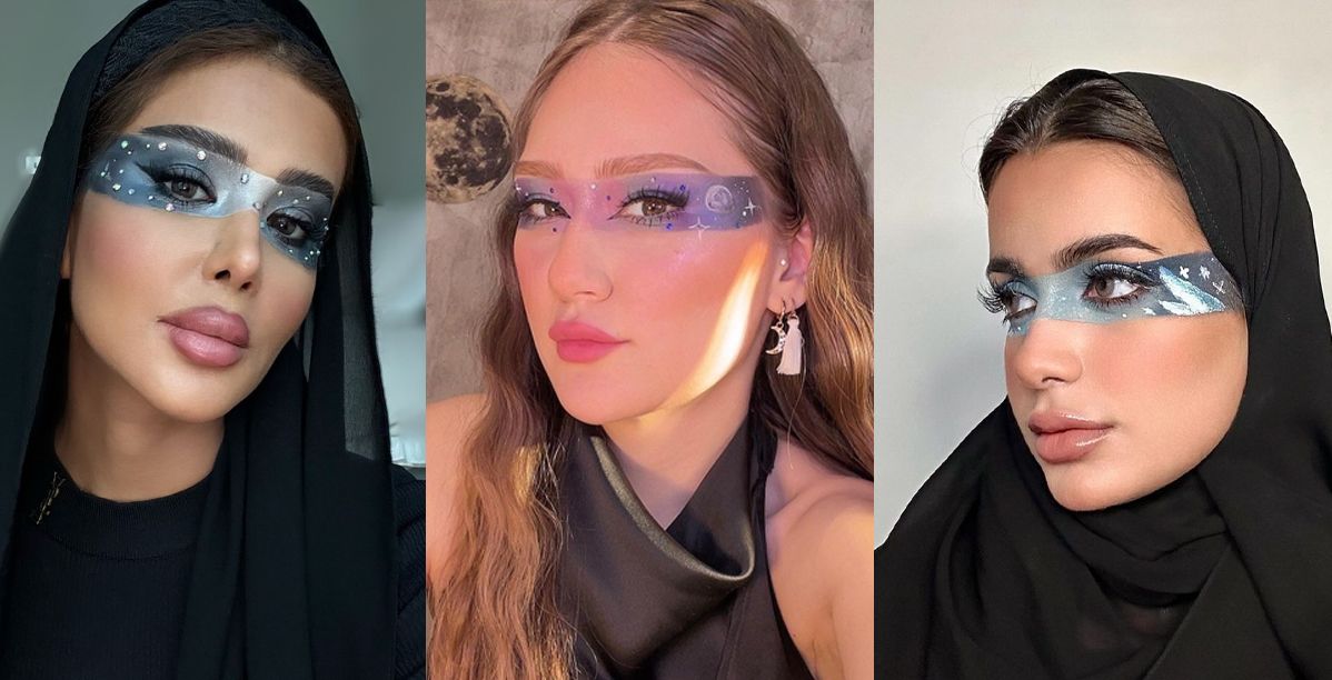 بلوجرز وخبيرات مكياج سعوديات يبدعنّ في ترند الـ "tapemakeup"