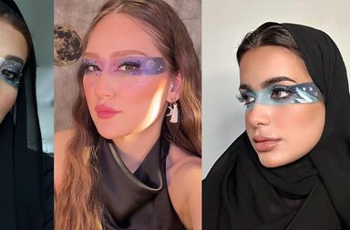 بلوجرز وخبيرات مكياج سعوديات يبدعنّ في ترند الـ "tapemakeup"