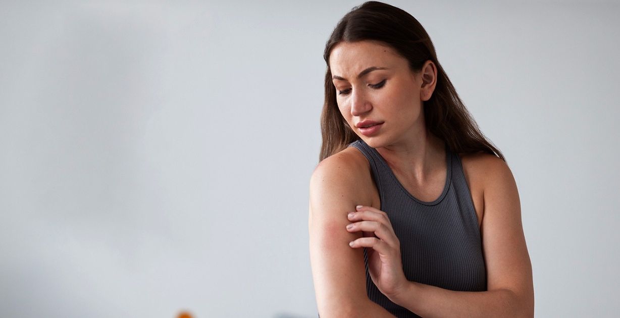 علاج حساسية الجلد والهرش في المنزل