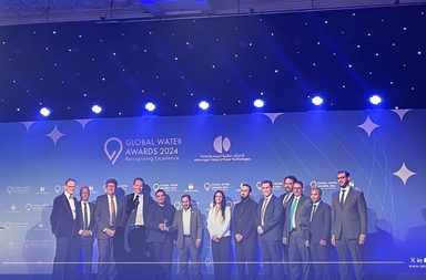 الشركة السعودية لشركات المياه تنال جائزة أفضل وكالة عامة للمياه لعام 2024