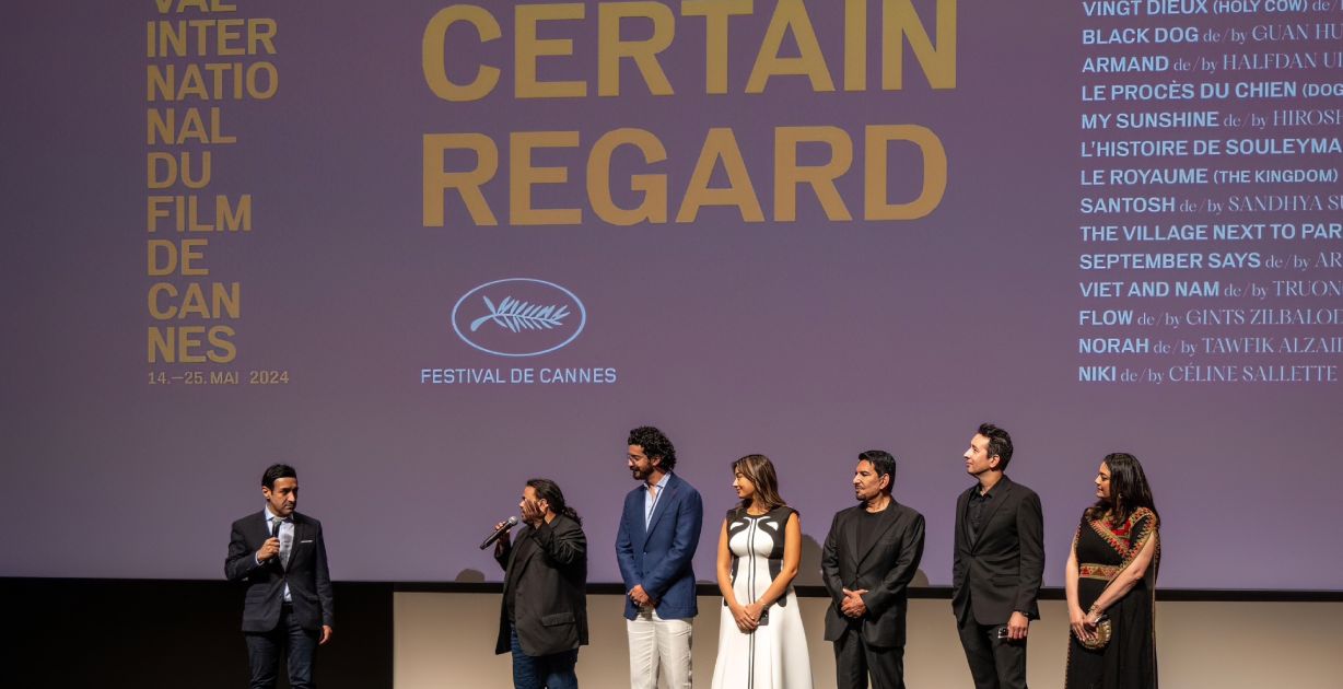 أصوات التصفيق تصدح بانتهاء عرض فيلم _نورة_ في مهرجان كان 2024