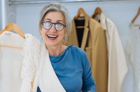 موديلات فساتين لكبيرات السن