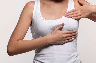أعراض التهاب الغدد الليمفاوية في الثدي